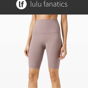 Lululemon Align Super High Rise Short 10" Sz 4 Violet Verbena 4094